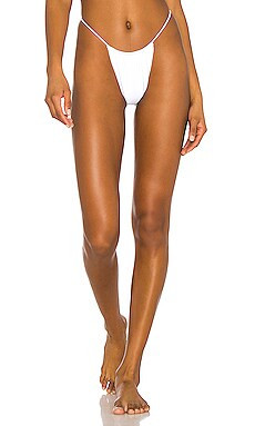superdown Raquel String Bikini Bottom in White from Revolve.com | Revolve Clothing (Global)