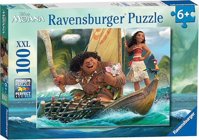 Ravensburger Disney Moana One Ocean One Heart 100 Piece Jigsaw Puzzle for Kids – Every Piece is... | Amazon (US)