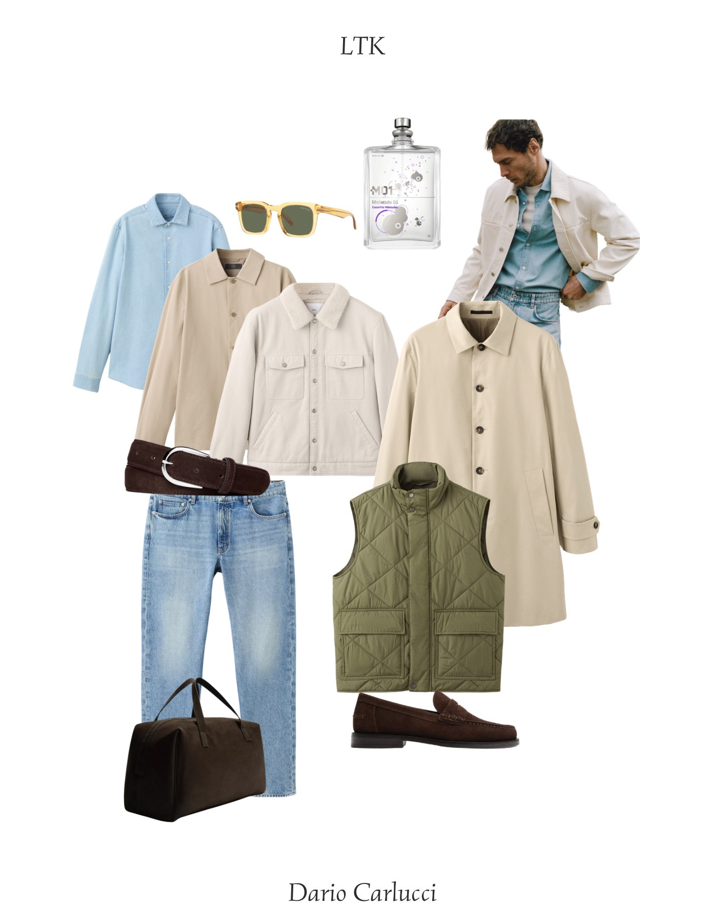 Let me inspire you ! A nice look, based on denim & double denim 

#LTKherren #LTKluxury #LTKspring
