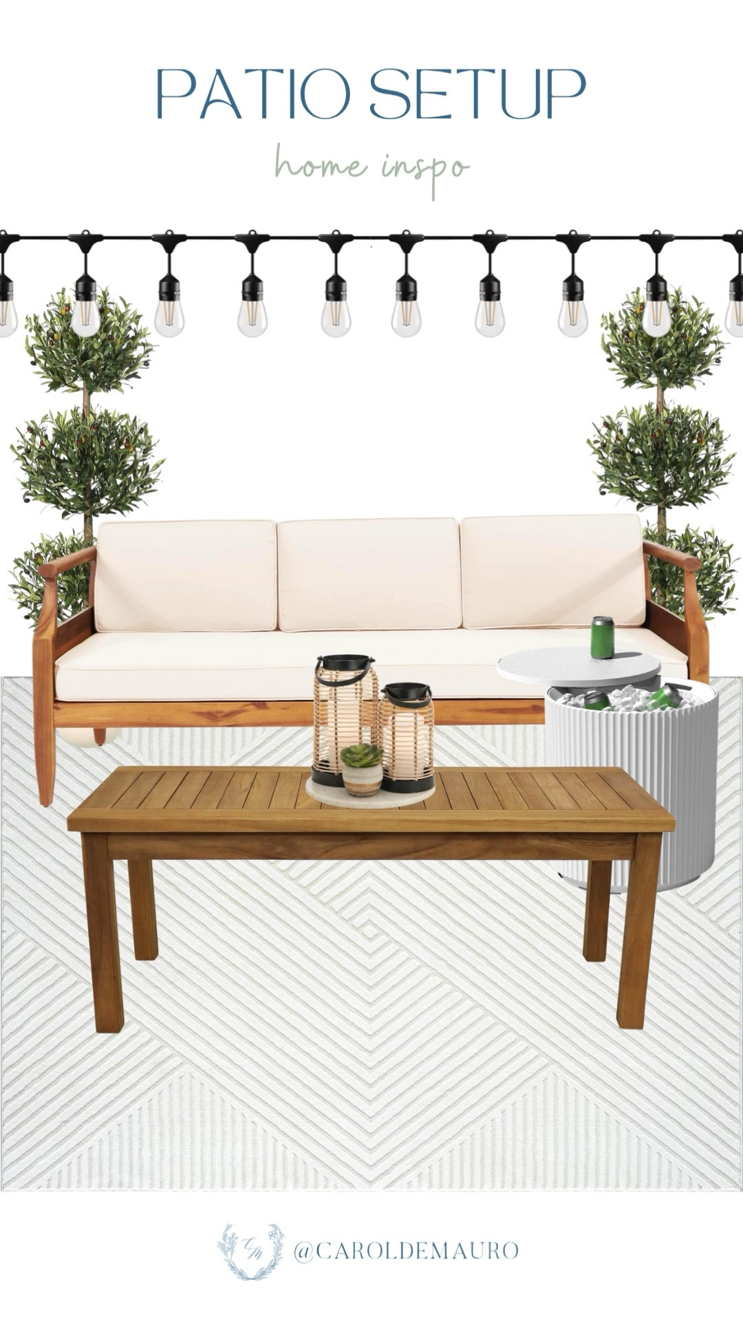 You’re officially ready for patio season! There’s nothing like a fresh, minimalist setup to make your own backyard feel like a five-star lounge. Those string lights and greenery are doing all the work!

amazon home, patio decor, home refresh, modern home inspo, outdoor furniture, exterior design, cozy home, summer vibes

#LTKU #LTKHome #LTKSeasonal