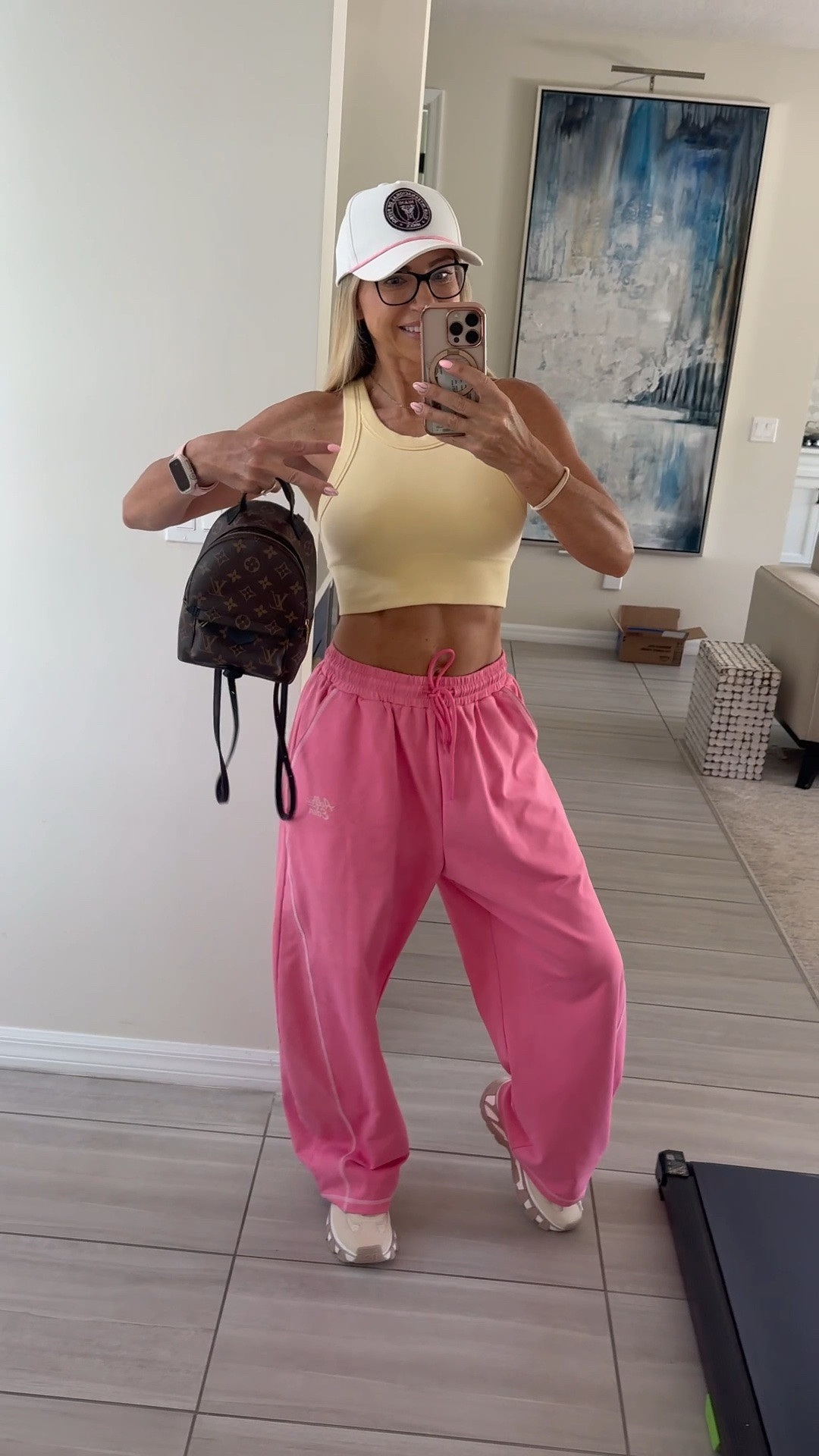My kind of rest day look 💕 Comfortable first, but I still want to feel put together. These pink joggers are easy to style with a fitted top and sneakers for an effortless sporty outfit I can wear all day.



pink jogger outfit, rest day style, casual athleisure, comfy outfit women, sporty everyday look, lounge outfit, weekend style, casual errands outfit, jogger outfit ideas, relaxed fashion

#LTKootd #LTKActive #LTKU