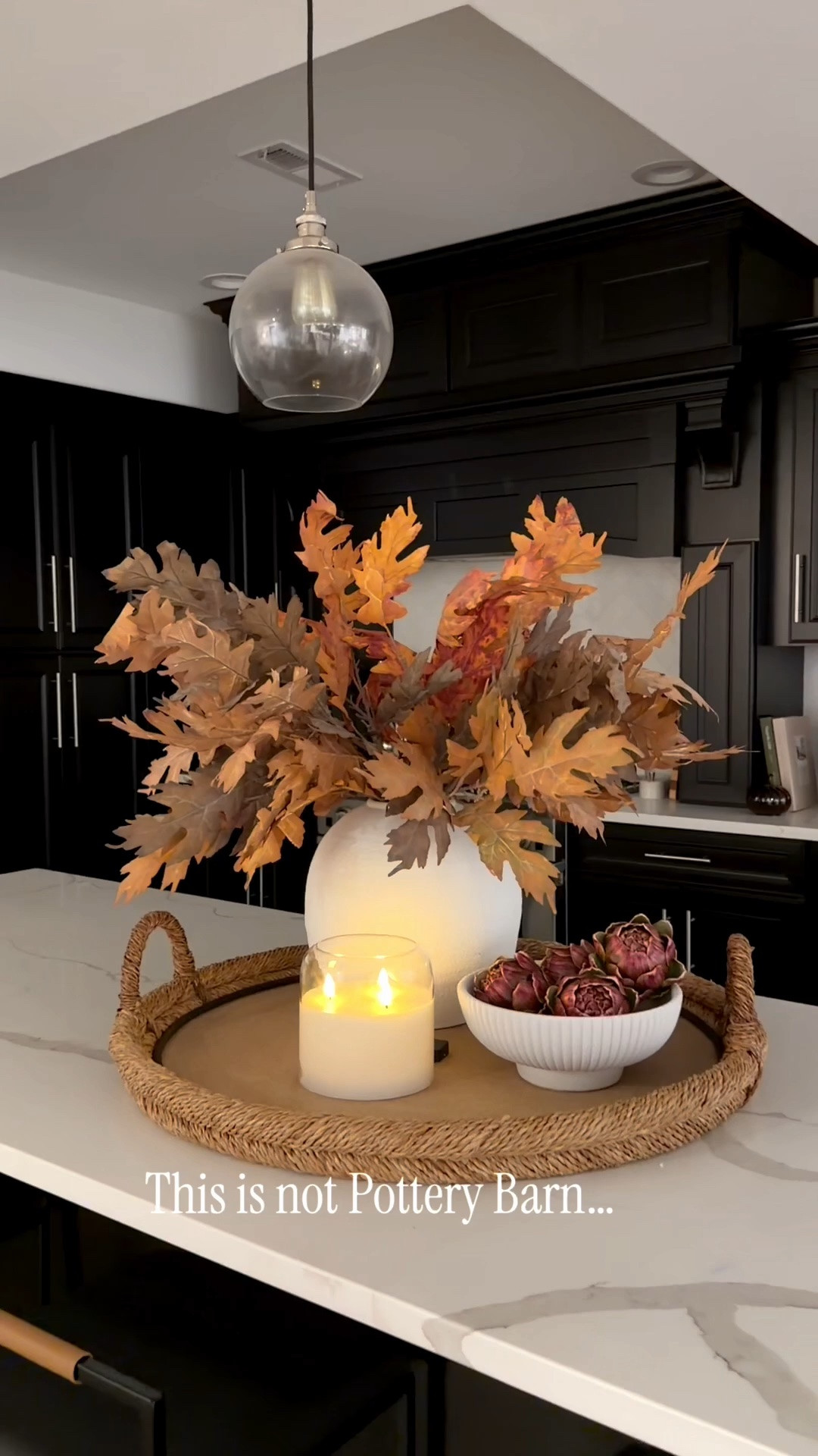 Pottery Barn inspired for less 🤎 This flameless candle has real wax, realistic flickering wicks + a remote for the coziest glow without an open flame. Such a good fall home find! 🍂✨

#LTKHome #LTKSaleAlert