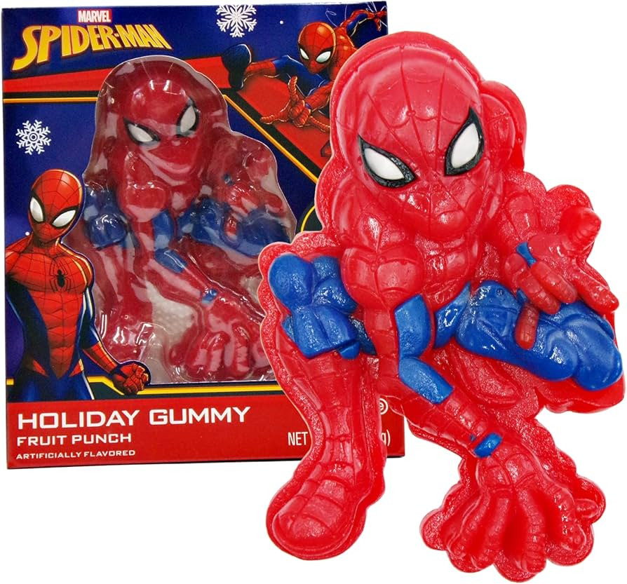 Galerie Marvel Spiderman with Mini Spider Gummy Candy, Fruit Punch Flavored, Christmas Gifts Stoc... | Amazon (US)