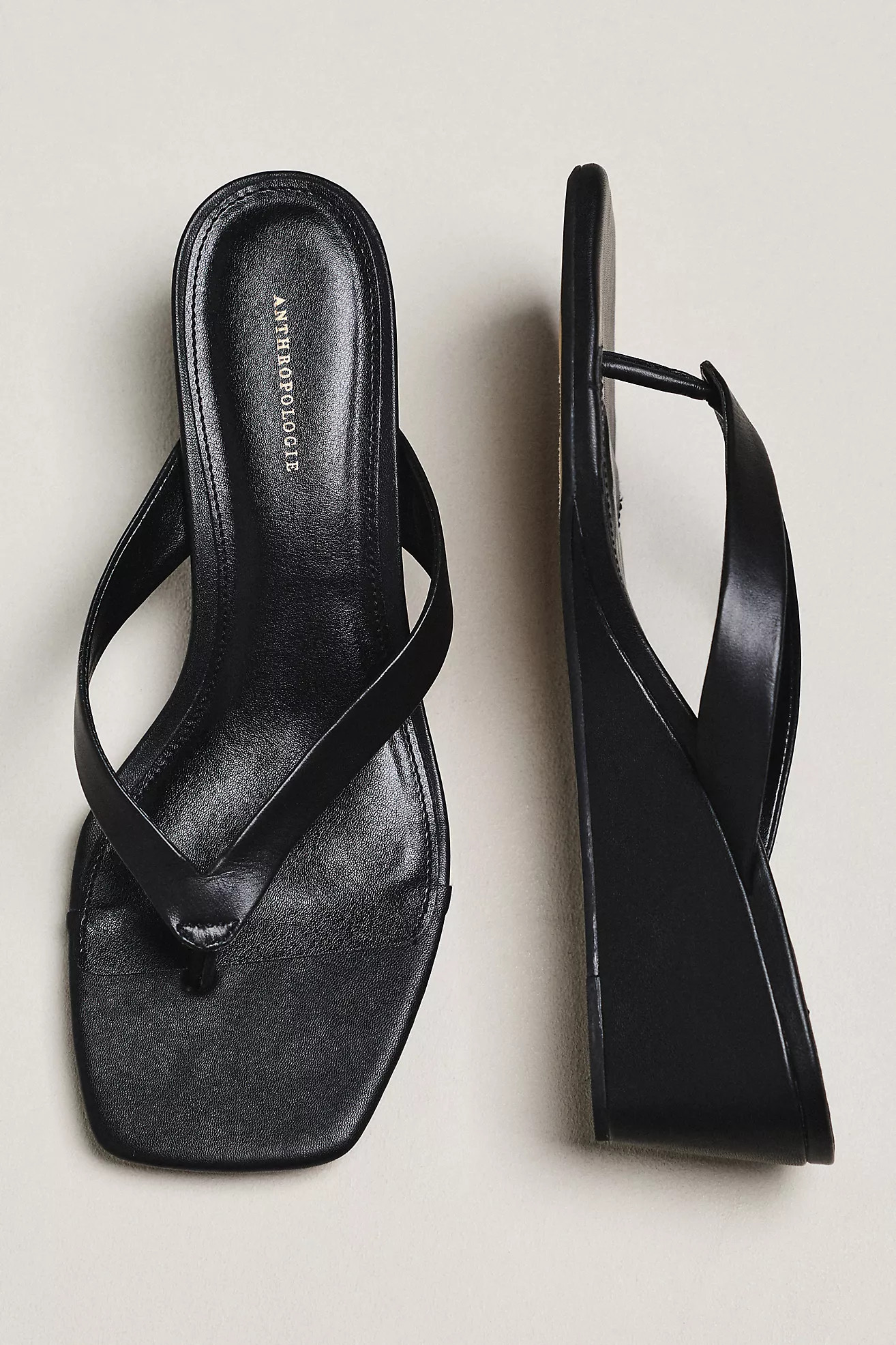 By Anthropologie Wedge Thong Heels | Anthropologie (US)