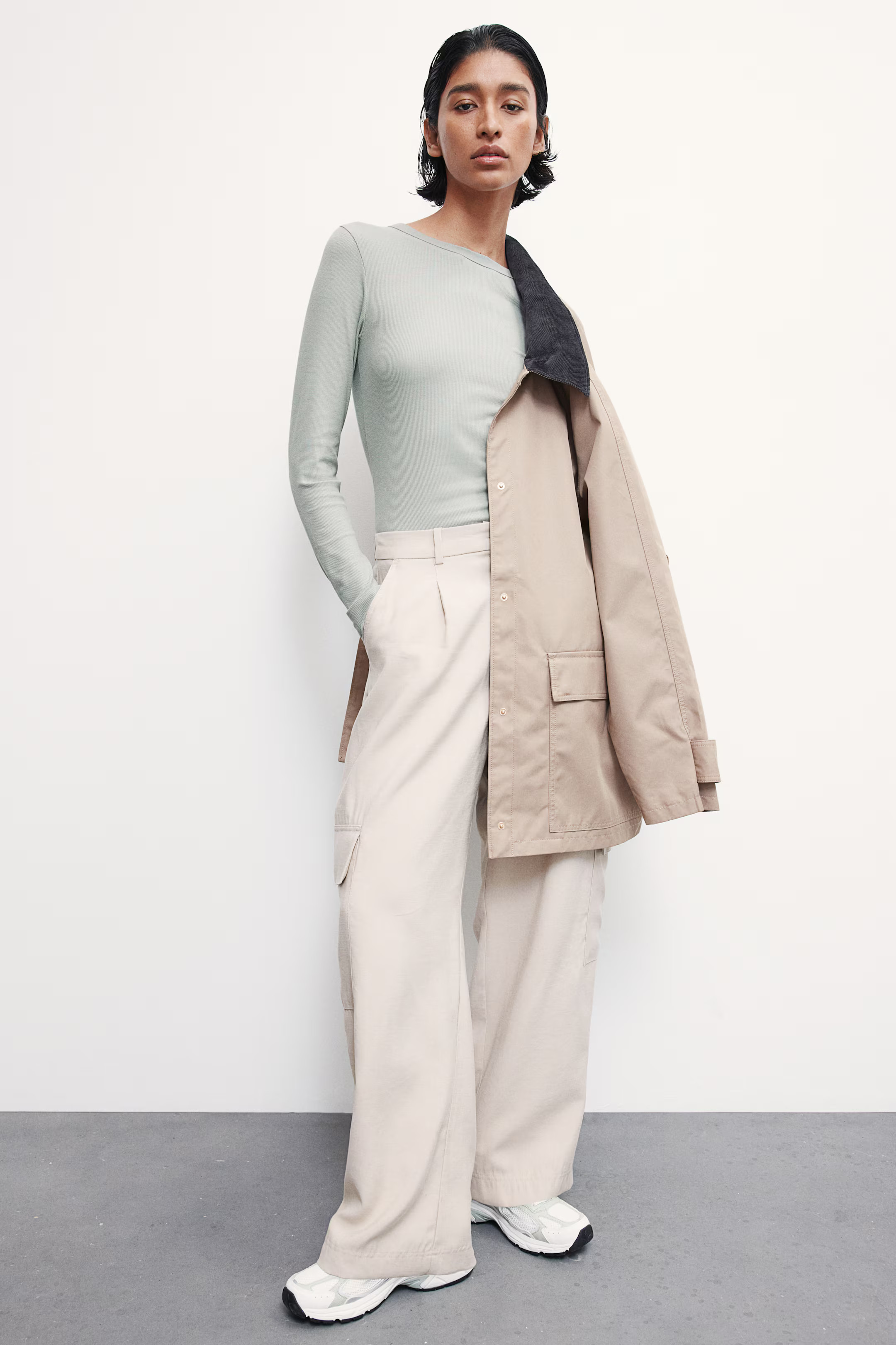 Ribbed Modal-blend Top | H&M (US + CA)