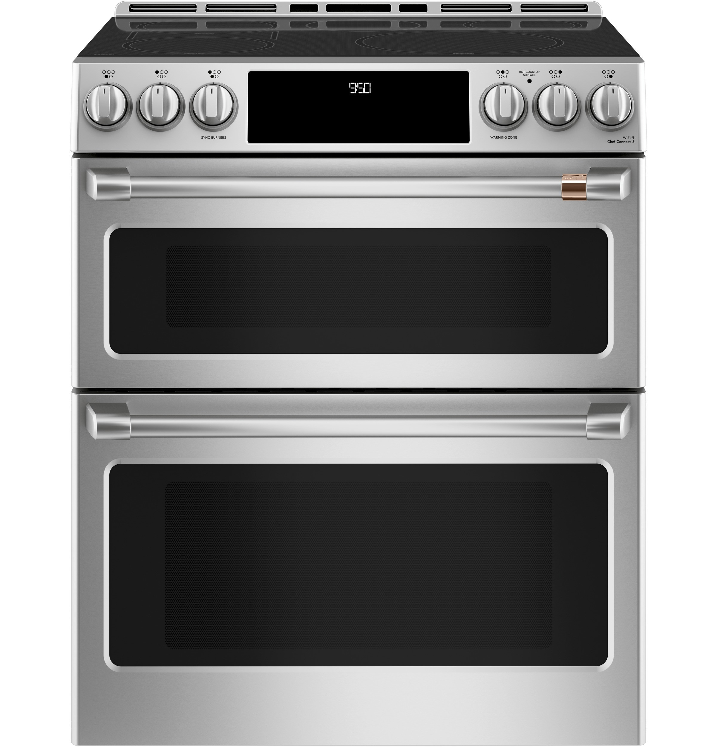 CAF\u00c9\u2122 30" Smart Slide-In, Front-Control, Induction and Convection Double-Oven Range | Cafe Appliances (US)