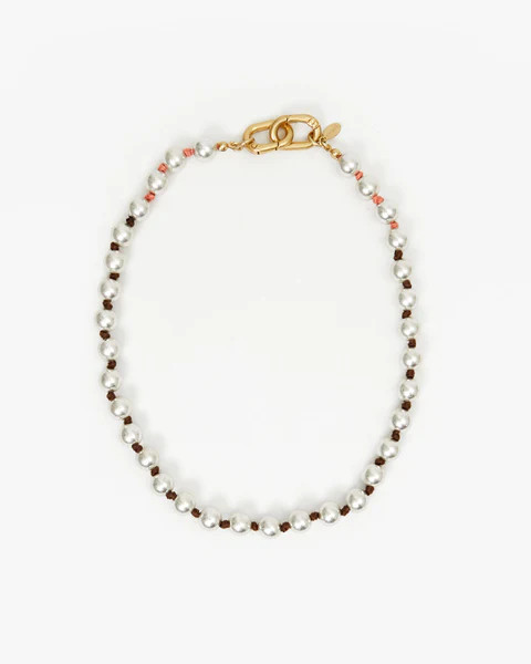 Beaded Strand Necklace | Clare V.