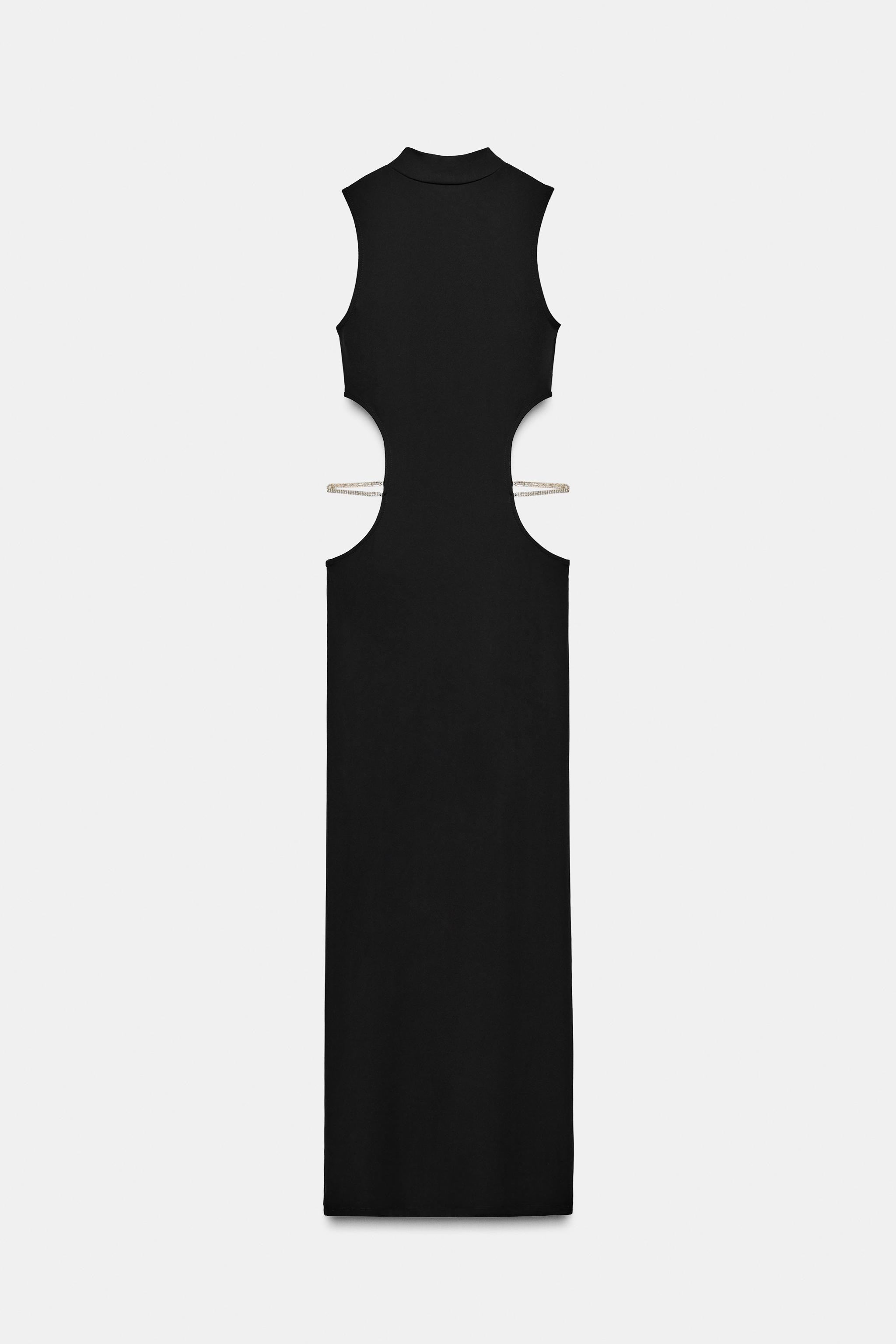 JEWEL CUT OUT DRESS | Zara US