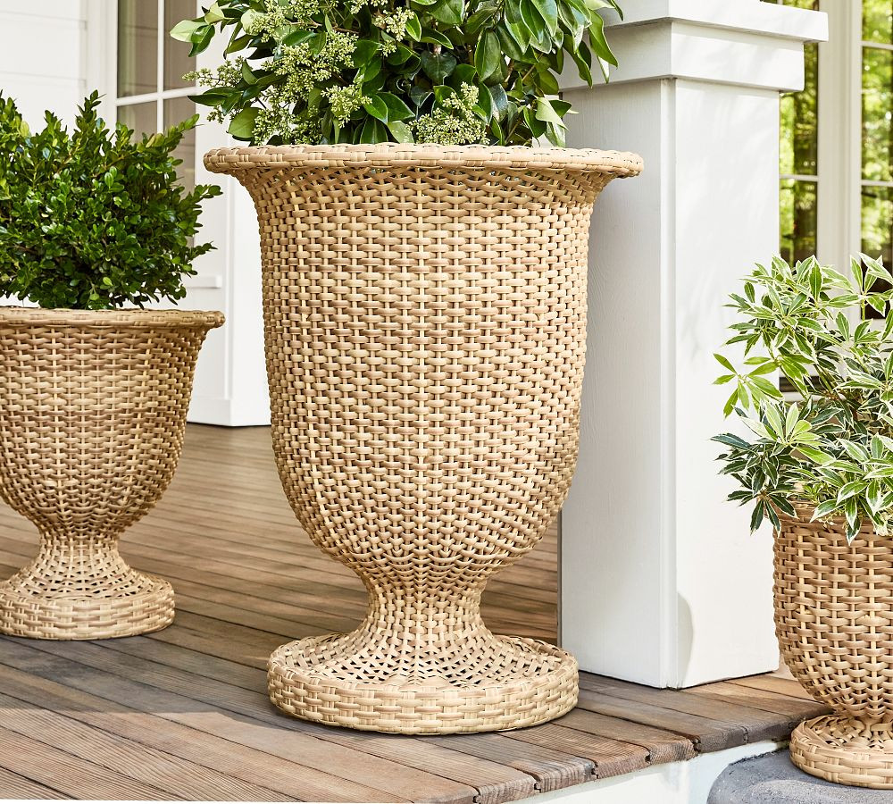 Julia Berolzheimer Woven Planter | Pottery Barn (US)
