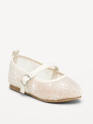 Mesh Floral Ballet Flats for Toddler Girls | Old Navy (US)