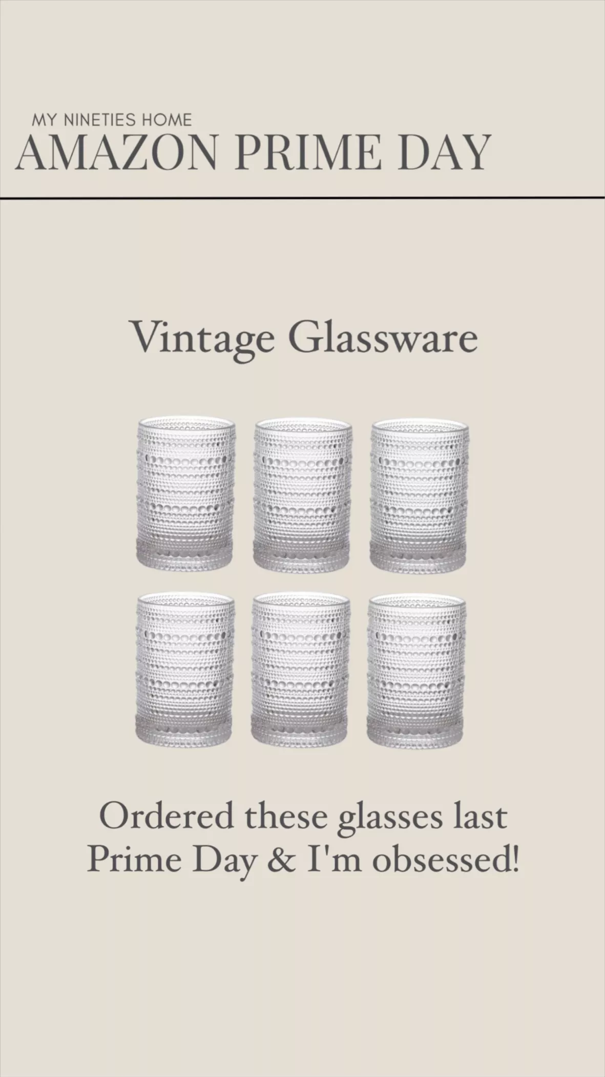 Jupiter Hobnail Drinking Glasses curated on LTK