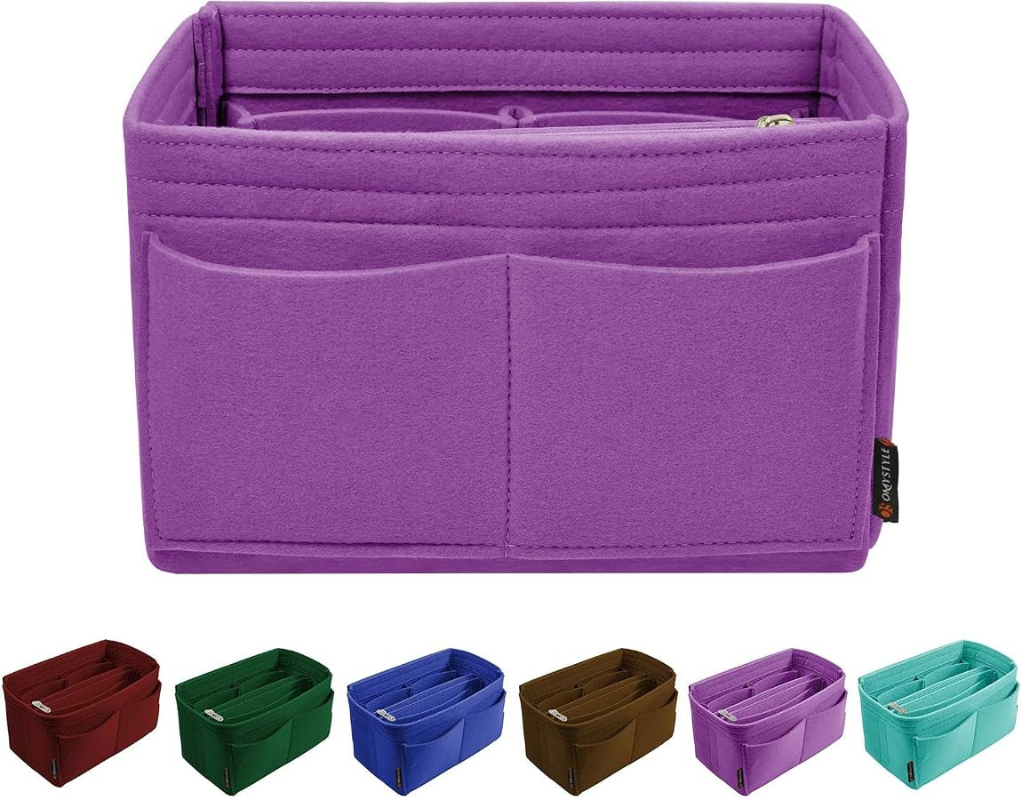 OMYSTYLE Purse Organizer Insert, Felt Tote Bag Organizer Insert with 5 Sizes, Handbag Dividers fo... | Amazon (US)