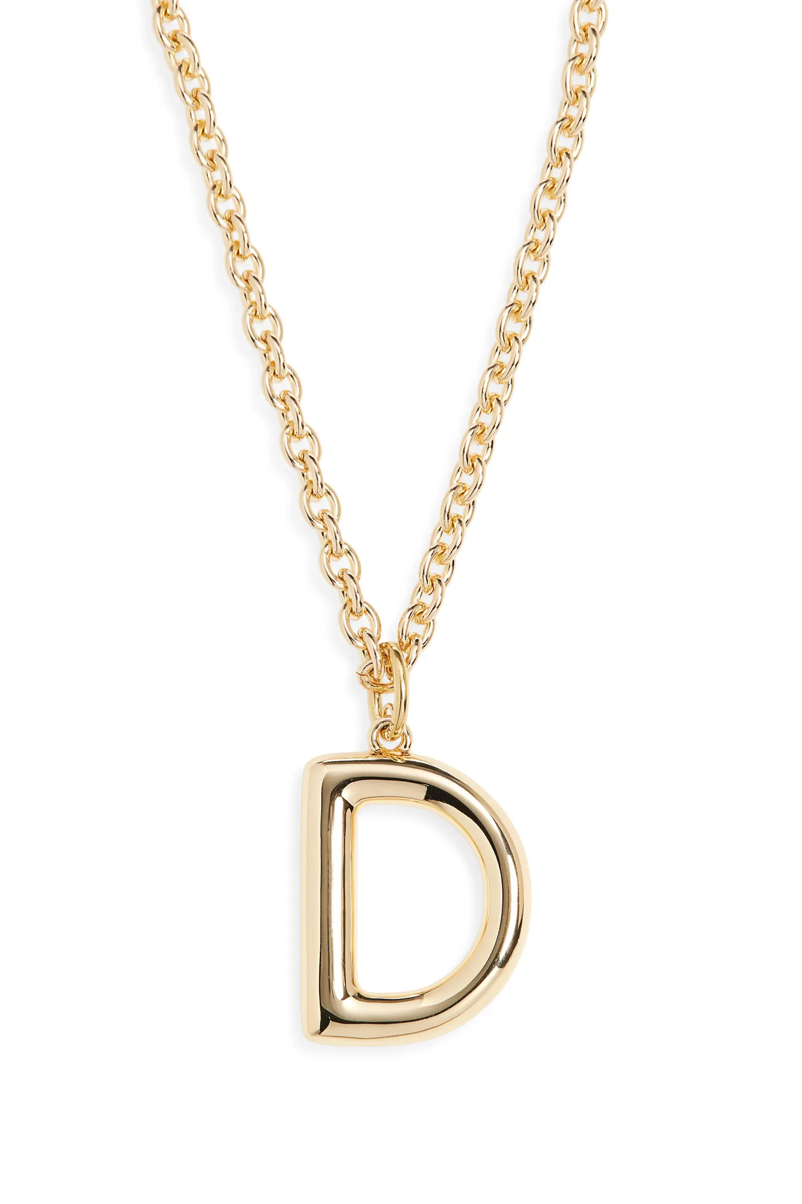 The Big Puffy Initial Pendant Necklace (Women) | Nordstrom | Nordstrom