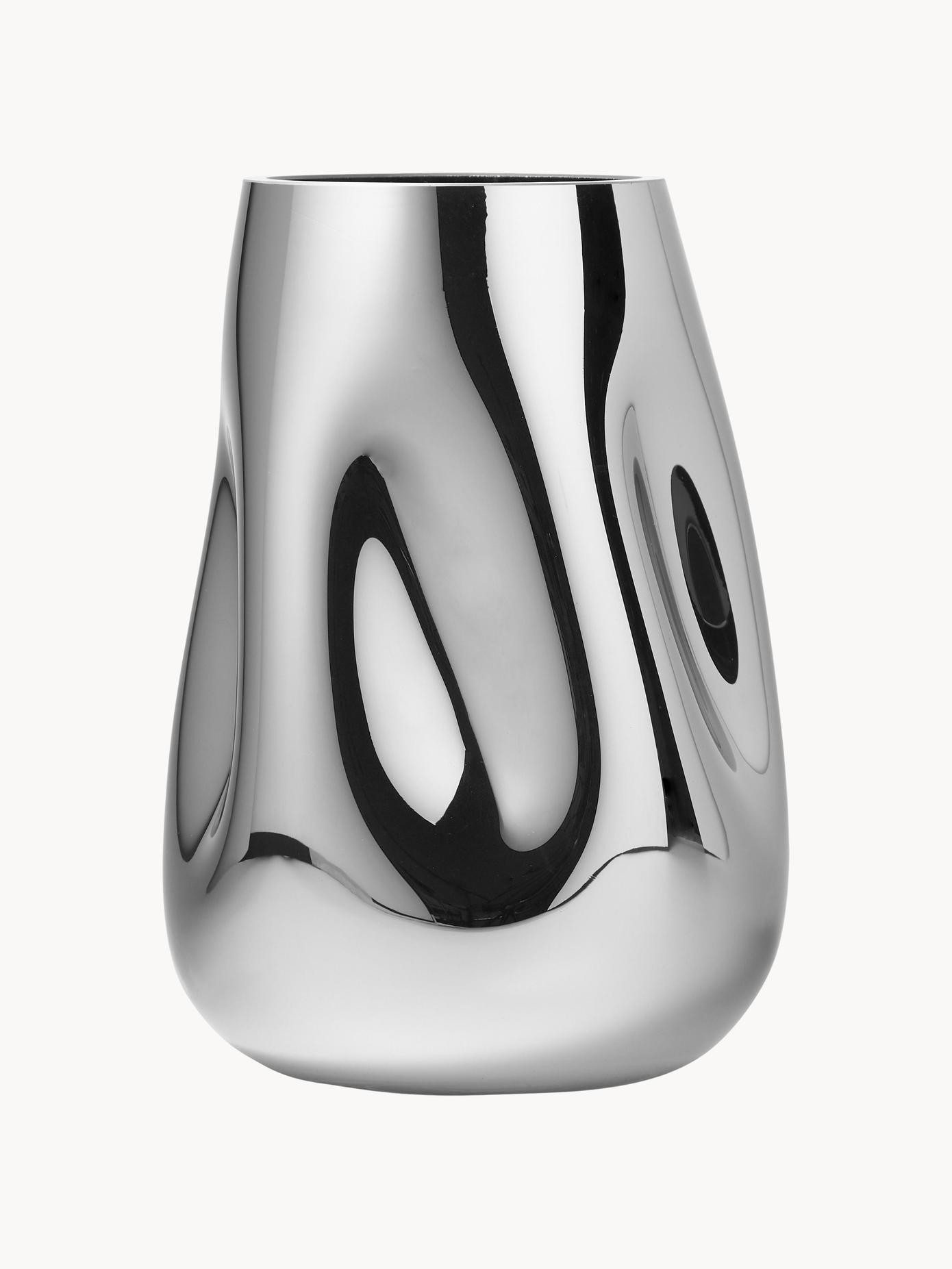 Mundgeblasene Glas-Vase Mirror | Westwing EU