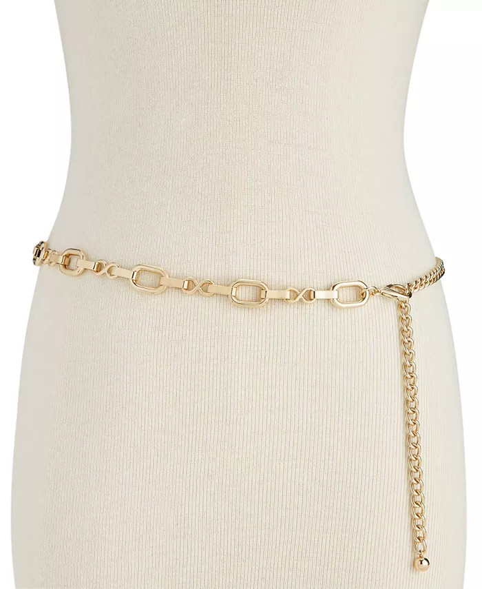 I.N.C. International Concepts Metal Chain Belt, Created for Macy's - Macy's | Macy's