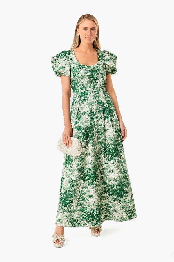 Cypress Toile Amelia Gown | Tuckernuck (US)