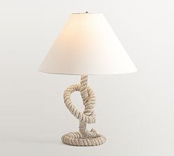 Huck Rope Table Lamp (23") | Pottery Barn (US)