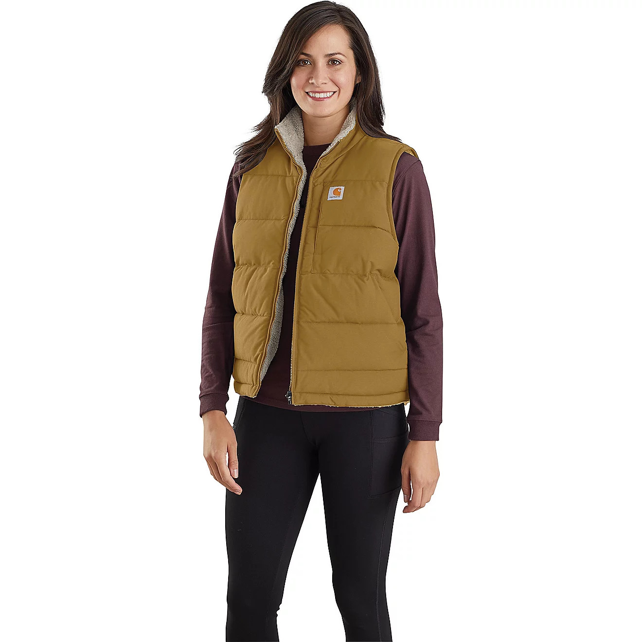 Carhartt Women's Montana Relaxed Fit Insulated Vest | Academy Sports + Outdoors