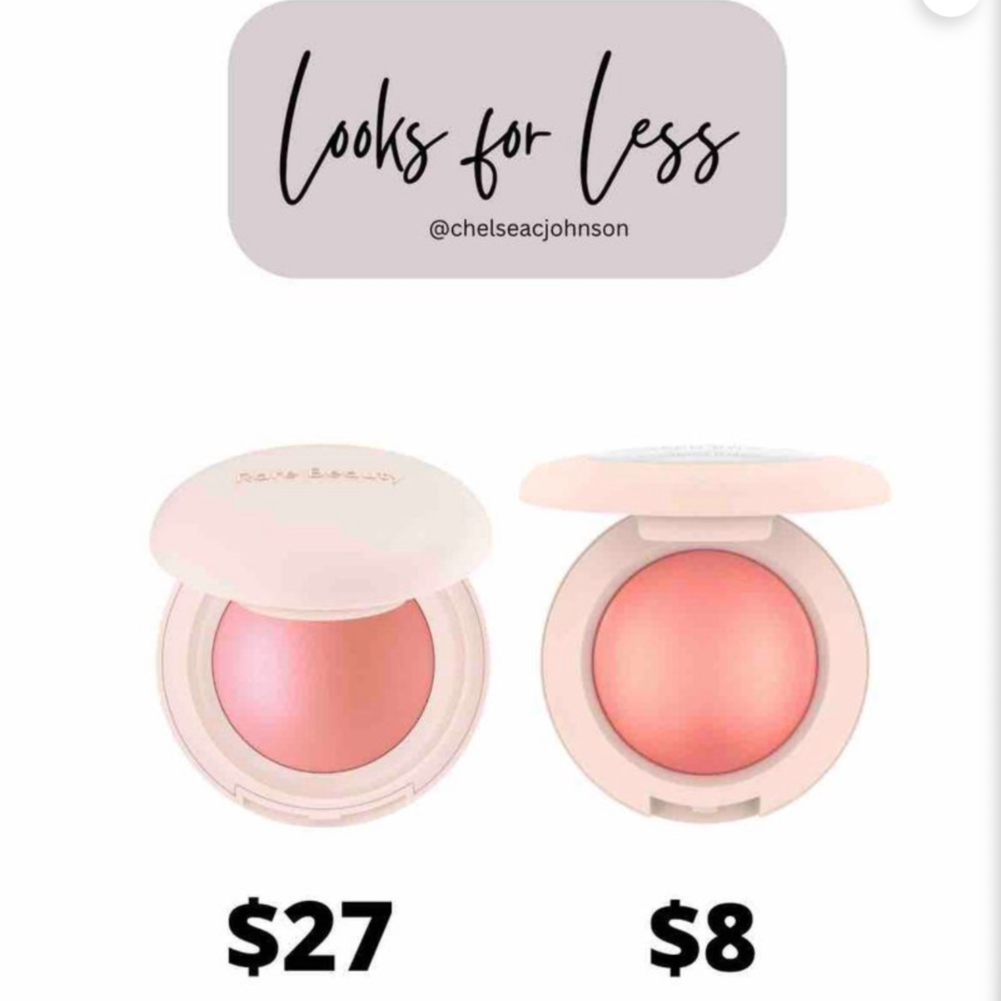 Rare beauty blush 
Catrice blush 


#LTKGiftGuide #LTKSaleAlert #LTKBeauty