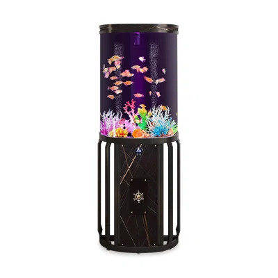 25-32 Gallon Acrylic + Iron Modern Eco Aquarium Tank | Wayfair North America