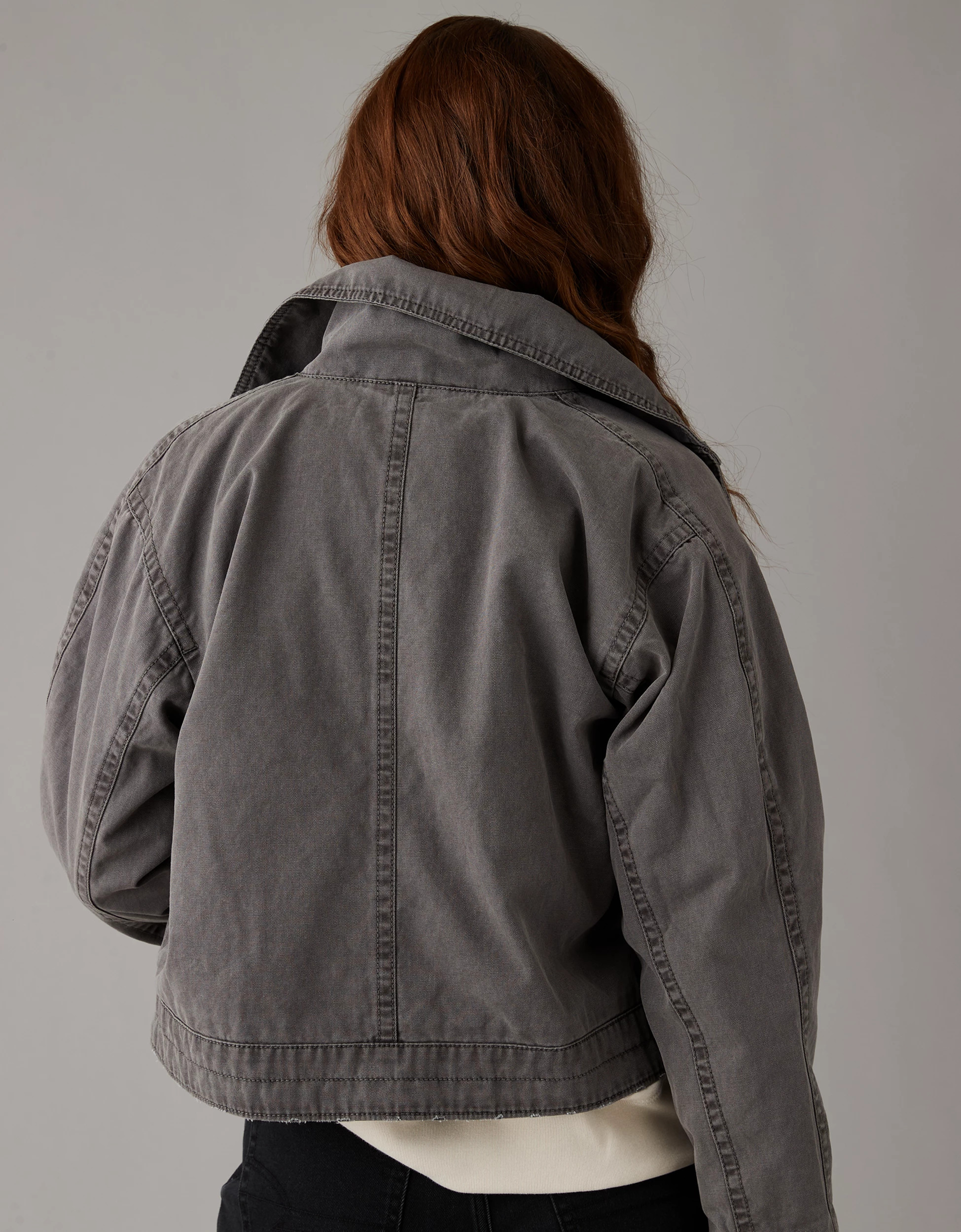 AE Cropped Cargo Jacket | American Eagle Outfitters (US & CA)