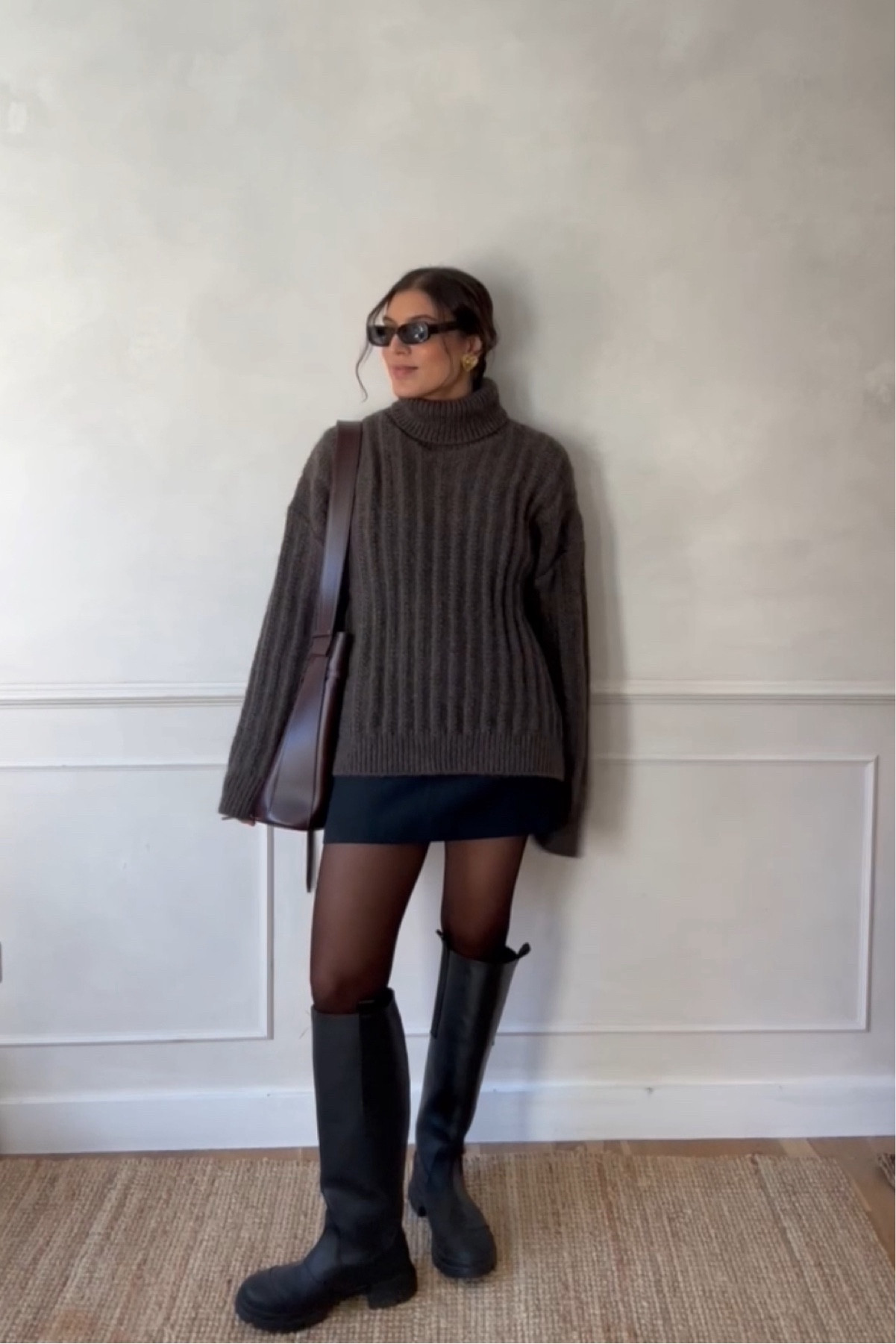 Chunky roll necks for the win