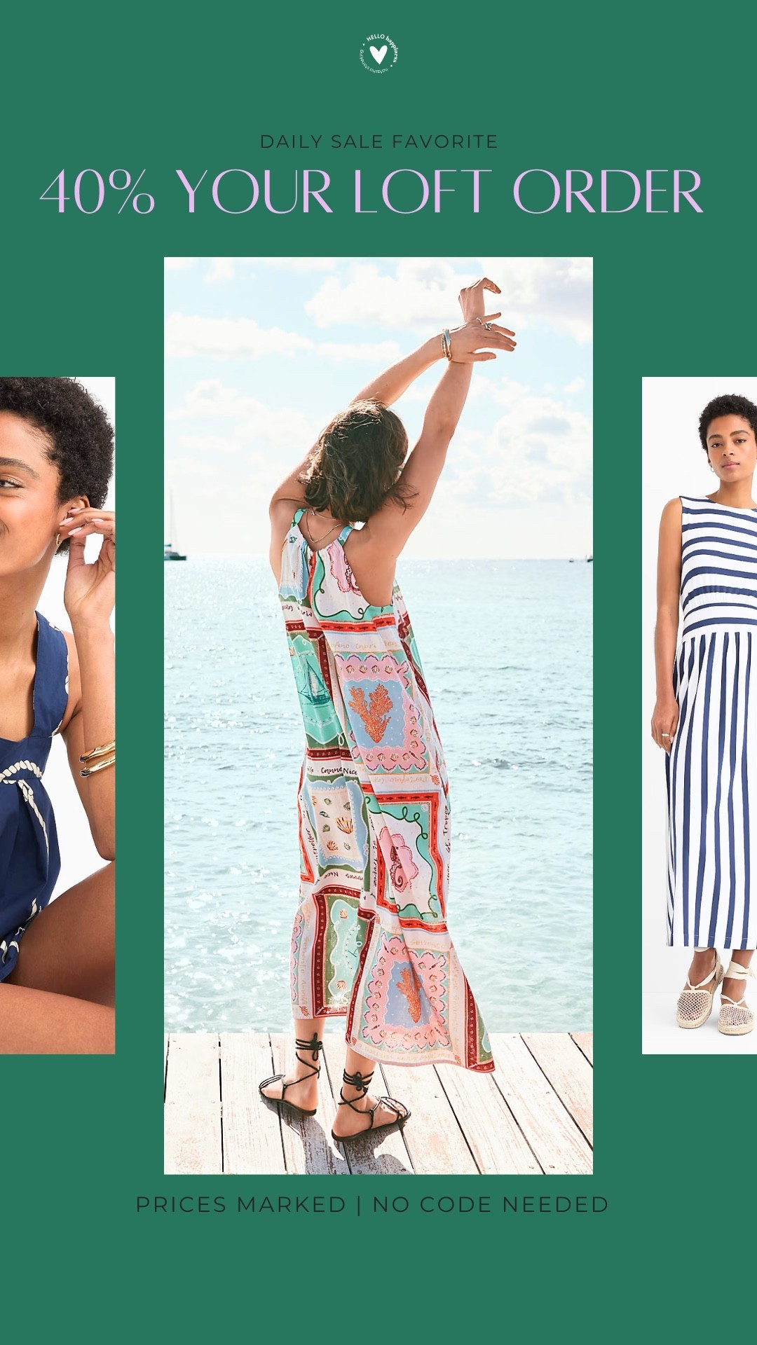 💙 Easy dresses, cute tops, and summer staples are all 40% off. No code needed!

#LTKSeasonal #LTKSaleAlert #LTKootd