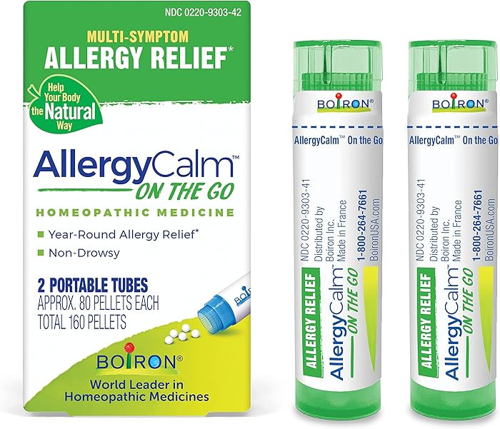 Boiron AllergyCalm On the Go for Relief from Allergy and Hay Fever Symptoms of Sneezing, Runny No... | Amazon (US)