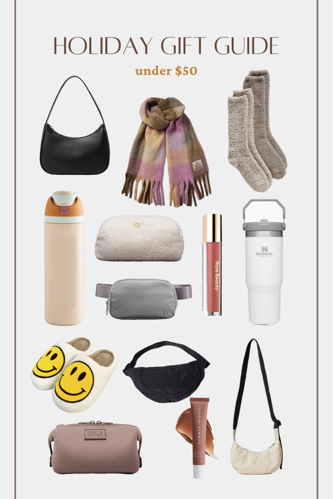 gifts under $50! #giftguide #giftsunder50 #holidaygiftguide #giftsforher 

#LTKHoliday #LTKGiftGuide #LTKHolidaySale