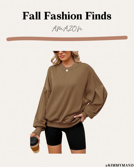 Perfect fall transitional outfit from Amazon 

Brown, black, shorts, crewneck

#LTKSeasonal #LTKfindsunder50 #LTKstyletip