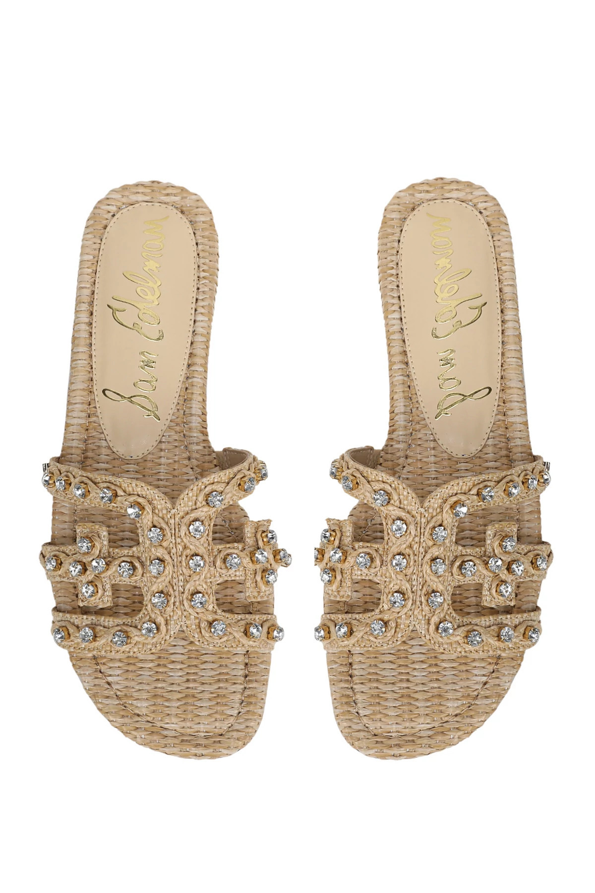 Jewel Raffia Slide | Everything But Water