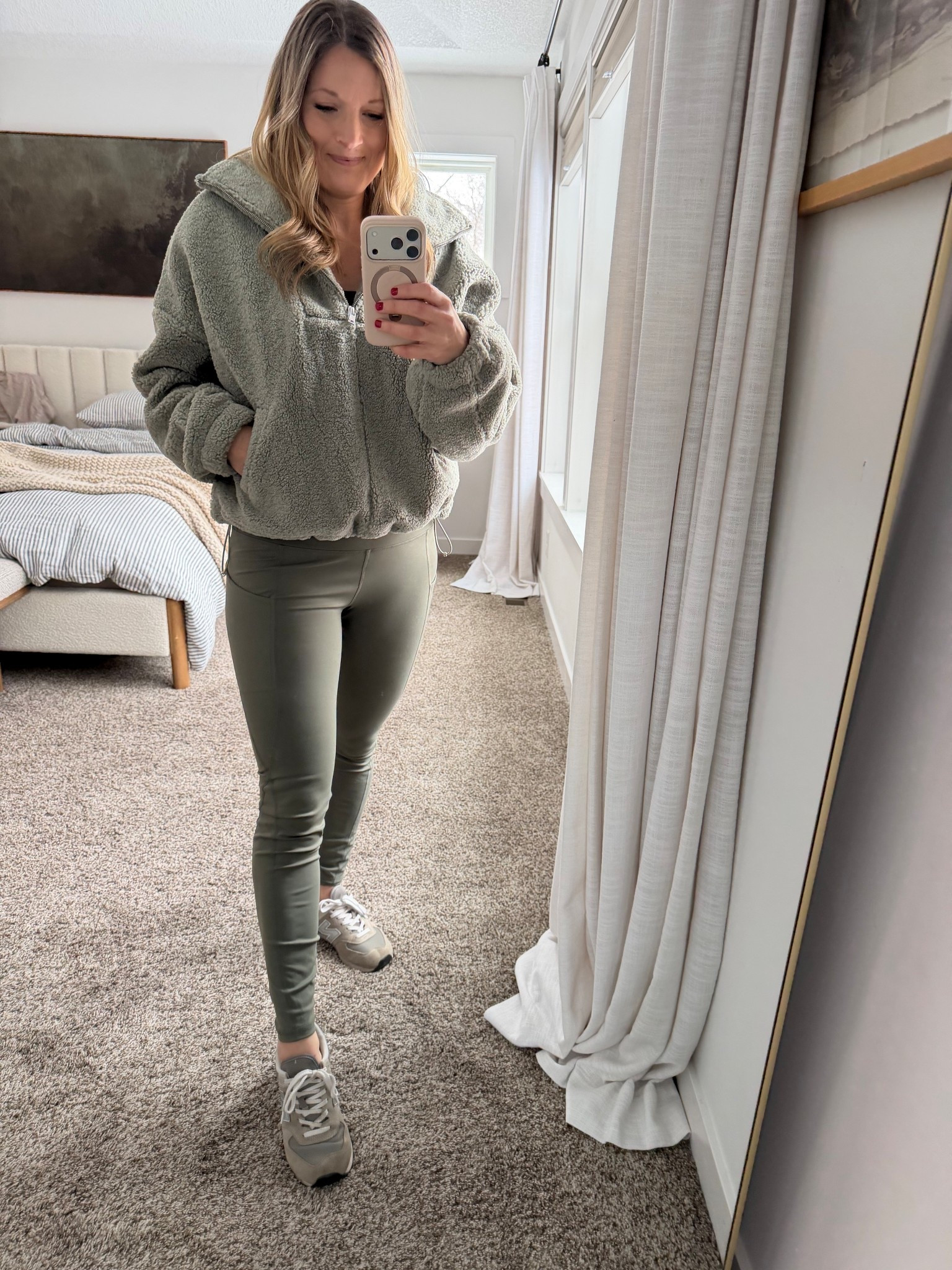 Oh my gosh this color!!!! 

First of all… it doesn’t get any cozier than this fleece zip up… the color is GORGEOUS!! This comes in so many colors and will keep you so warm! 

#LTKmomlife #LTKfitnessgoals