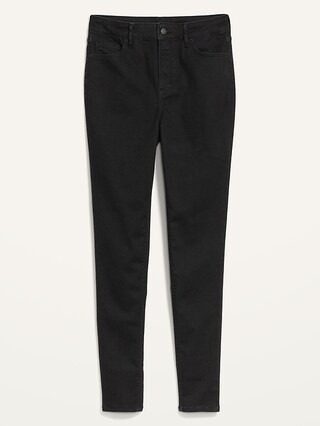 FitsYou 3-Sizes-in-1 Extra High-Waisted Rockstar Super-Skinny Black Jeans for Women | Old Navy (US)
