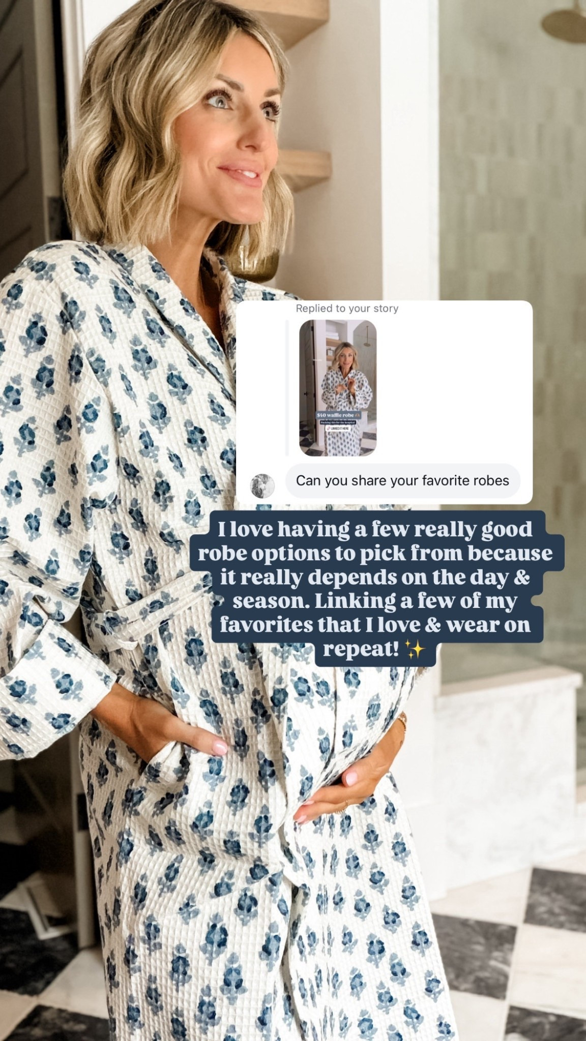 These robes are some of my favorites! These would make a great gift for a new or expecting mom 💕

Loverly Grey, women’s robe, Target find

#LTKmorningroutine #LTKgrwm