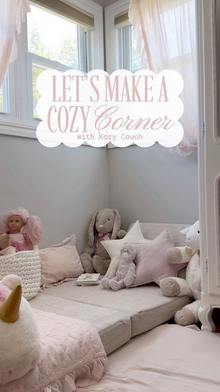 Cozy corner ✨ Go to my IG link in bio for kozy couch discount 

#LTKkids #LTKhome #LTKfindsunder50