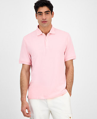 Club Room Men's Classic Fit Performance Stretch Polo, Created for Macy's  - Macy's | Macy's