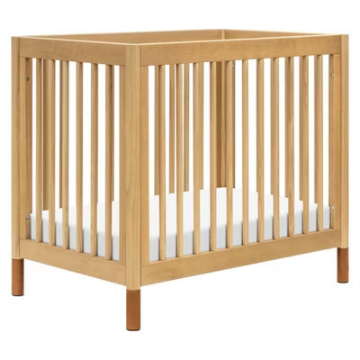 Babyletto Gelato 4-in-1 Convertible Mini Crib - Washed Natural / White | Target