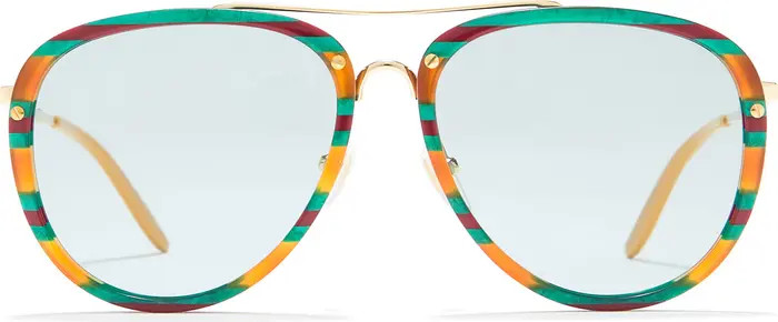 56mm Aviator Sunglasses | Nordstrom Rack