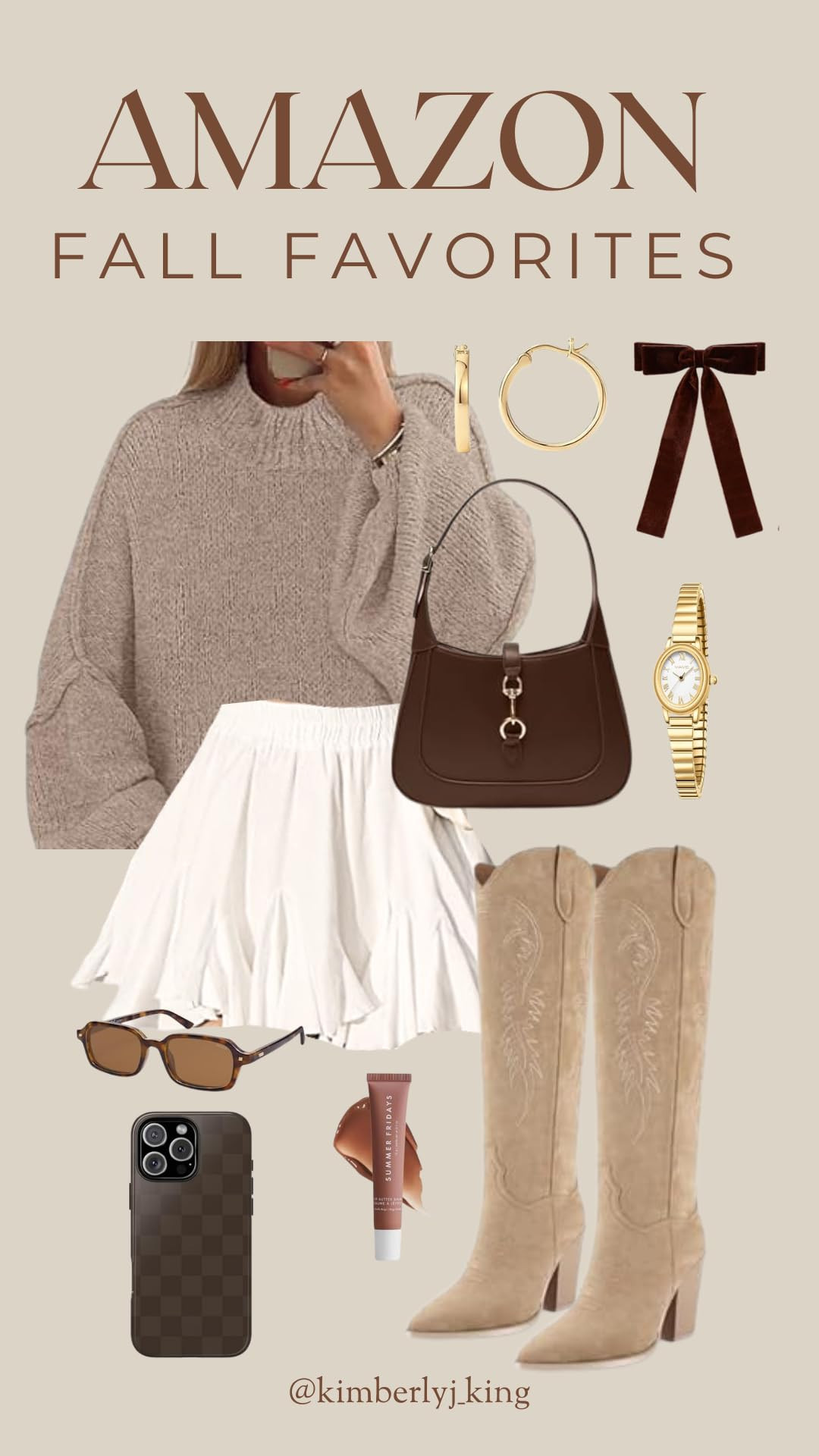 PAVOI 14K Gold Plated 925 Sterling Silver Post Lightweight Hoops | 20mm - 30mm Earring | Gold Hoo... | Amazon (US)