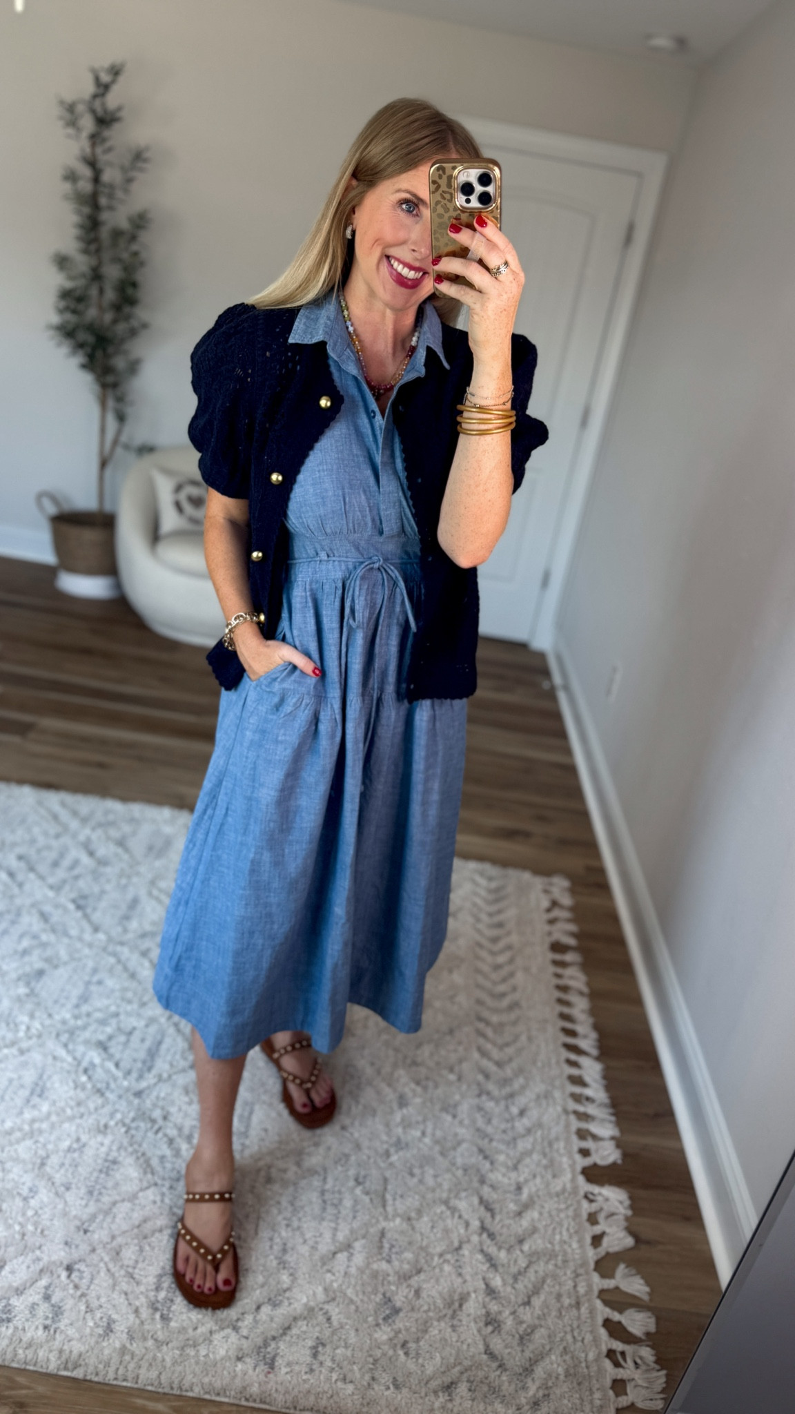Daily try on, Walmart outfit, Walmart fashion, Walmart try on, free assembly, chambray dress

#LTKootd #LTKmomlife
