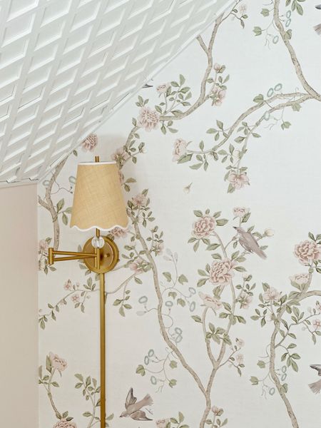 SNEAK PEEK!!!!! 

Y’all, I am OBSESSED with the new wallpaper. I’m secretly happy my daughter ripped her old stuff. 😂🤫 Also, if hard wiring sconce lighting isn’t doable, and you can just use a plug, these plug in sconces are great!!! 








scalloped lampshade, chinoiserie peel and stick wallpaper, wallpaperie, bedroom, nursery, pink, Etsy 

#LTKhome #LTKFind