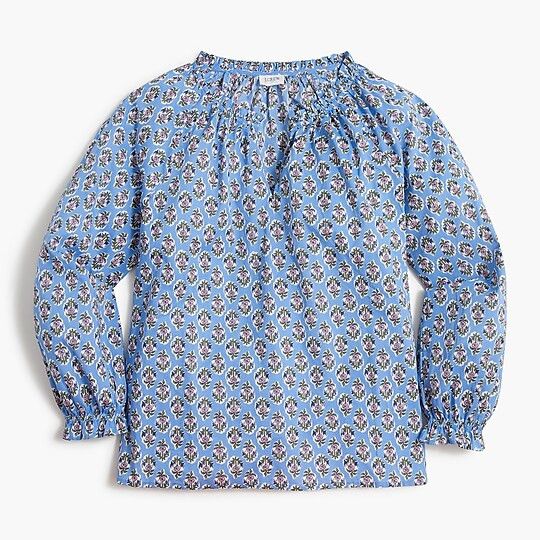 Cotton artist top | J.Crew Factory