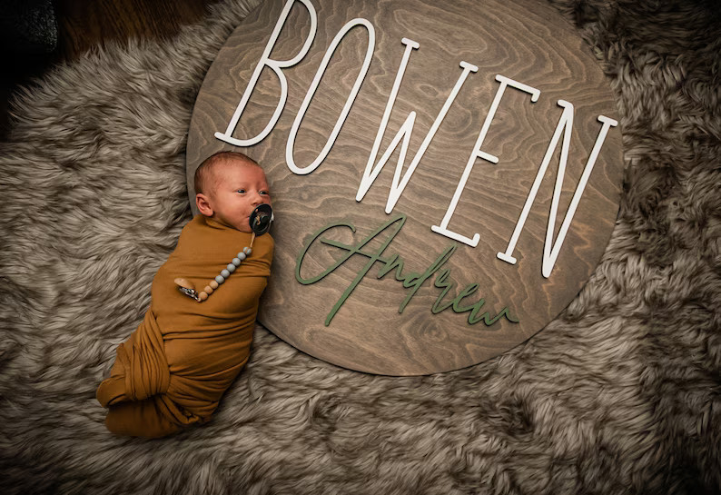 Nursery Name Sign  3D Custom Name Sign  Baby Shower Gift  | Etsy | Etsy (US)