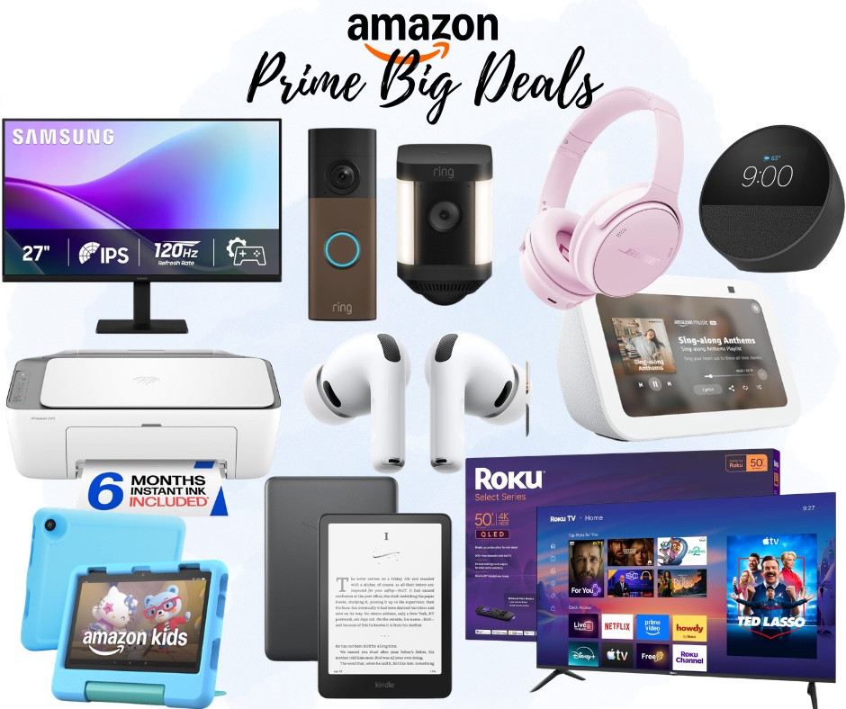 Prime Big Deals on Tech
