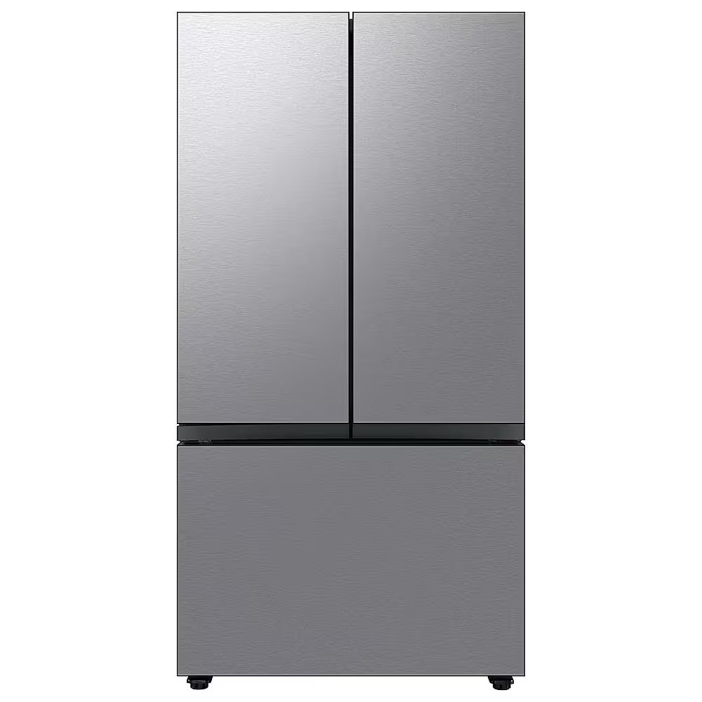 Samsung BESPOKE 24 cu. ft. French Door Counter Depth Smart Refrigerator with Beverage Center Stai... | Best Buy U.S.