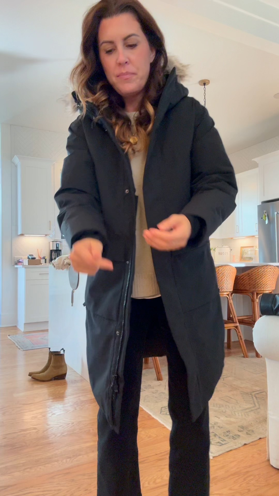 Details on the parka from Quince #quincepartner @onequince

Parka: Wearing a medium, true to size

#LTKHoliday #LTKSeasonal #LTKTravel