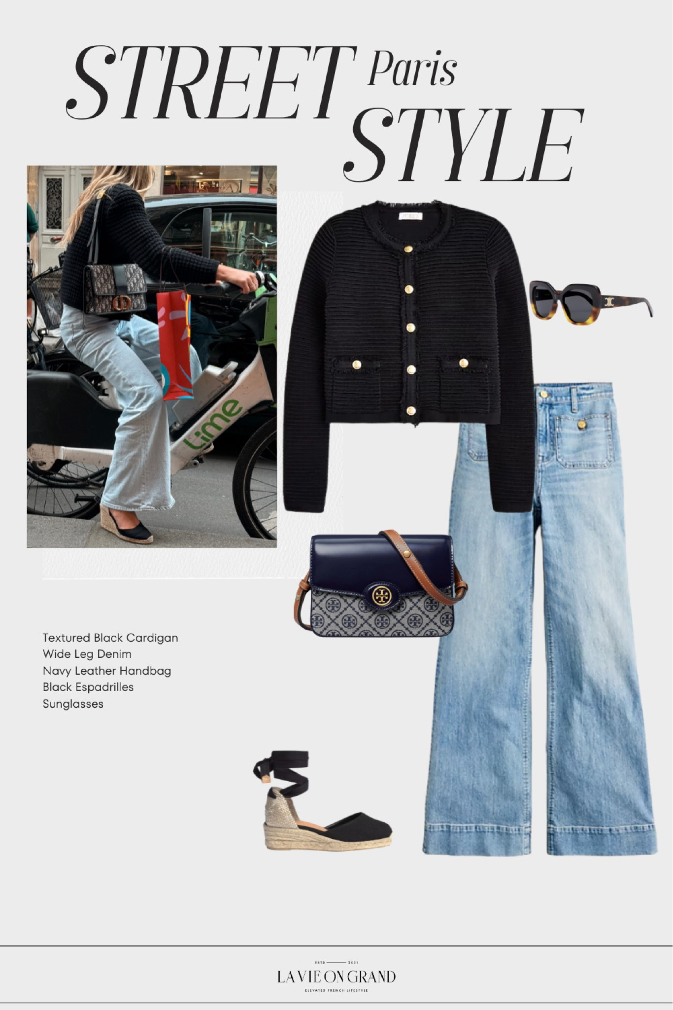 Paris street style inspiration 
Summer Outfit 
Wide leg denim 
Espadrilles 

#LTKOver40 #LTKStyleTip #LTKSeasonal