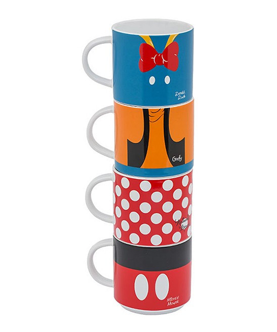 Vandor Boys' Mugs - Mickey Mouse & Friends Stacking Mug Set | Zulily