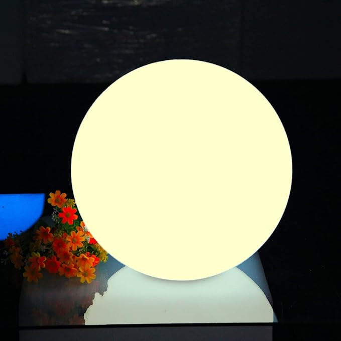 FANOAULEA 12 Inch Solar Ball Light, Outdoor Globe Light with Remote Control, 10 Modes Rgbw Color ... | Amazon (US)