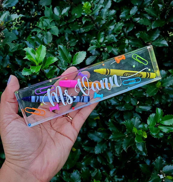 Personalized Teacher Desk Name Plate  Custom Plate Teachers | Etsy | Etsy (US)